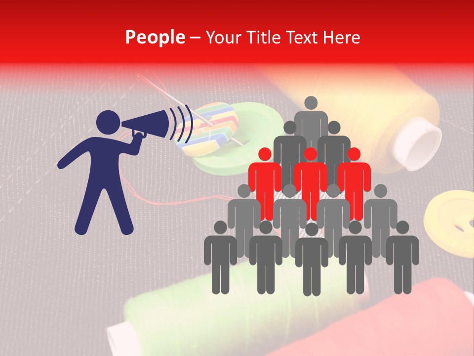 Love Decoration Patch PowerPoint Template