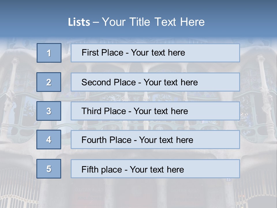 Style Balcony Culture PowerPoint Template