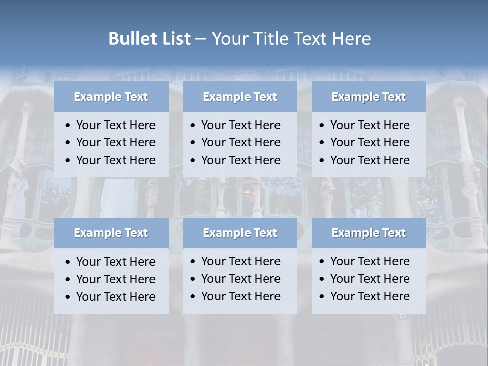 Style Balcony Culture PowerPoint Template
