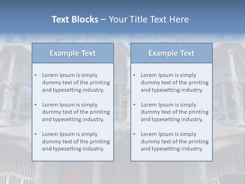 Style Balcony Culture PowerPoint Template