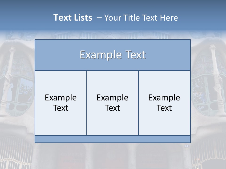Style Balcony Culture PowerPoint Template