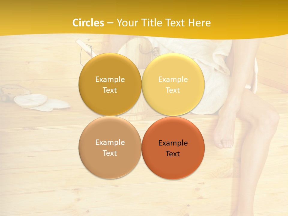 Beautiful People Wood PowerPoint Template