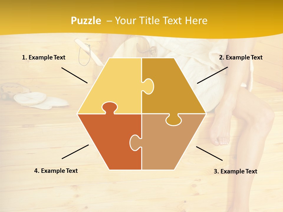 Beautiful People Wood PowerPoint Template