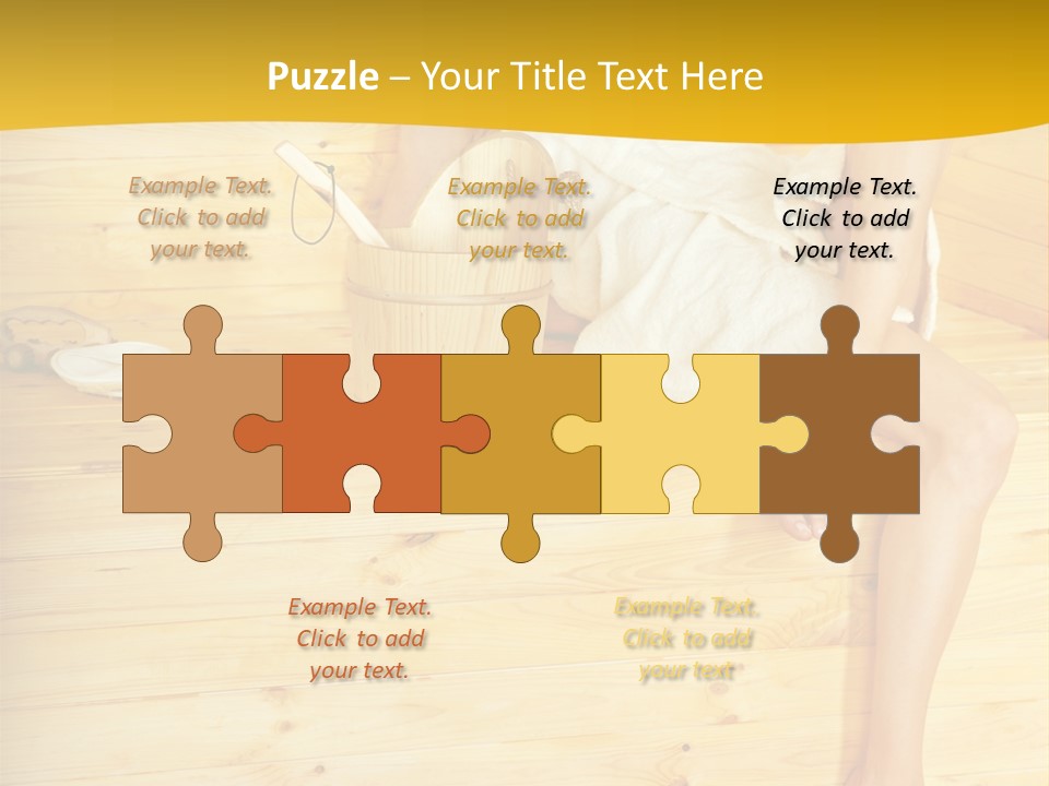 Beautiful People Wood PowerPoint Template