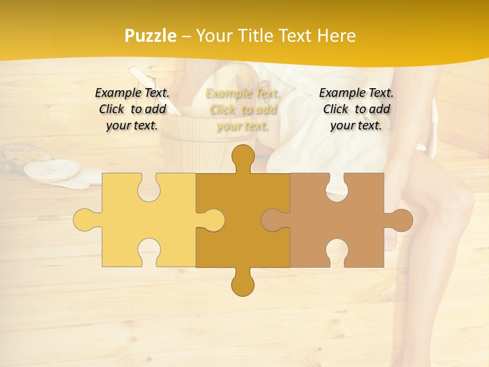 Beautiful People Wood PowerPoint Template