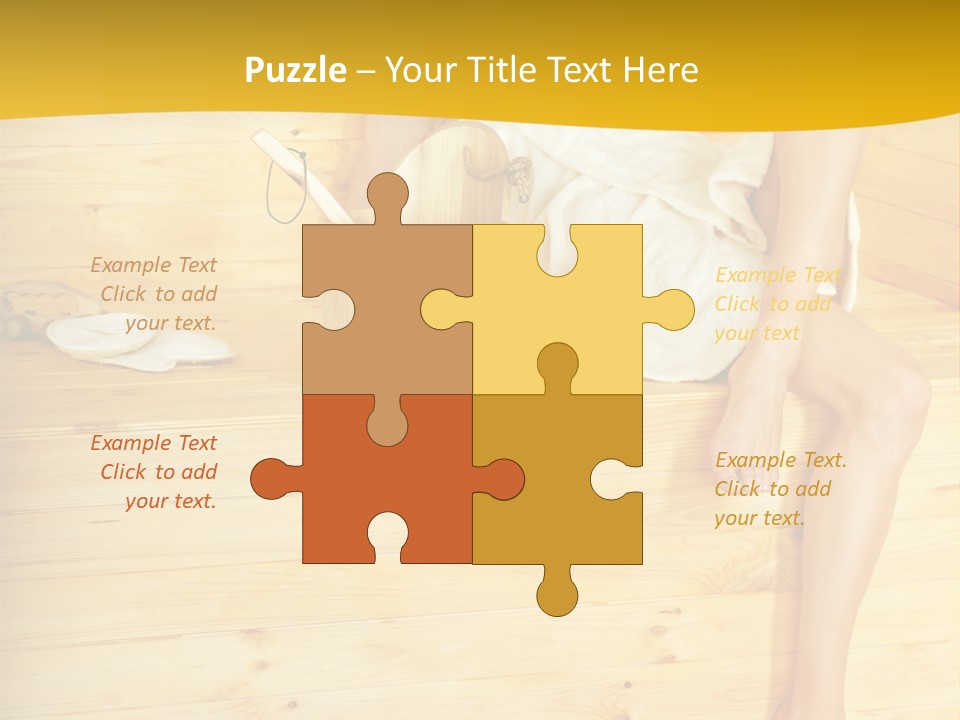 Beautiful People Wood PowerPoint Template