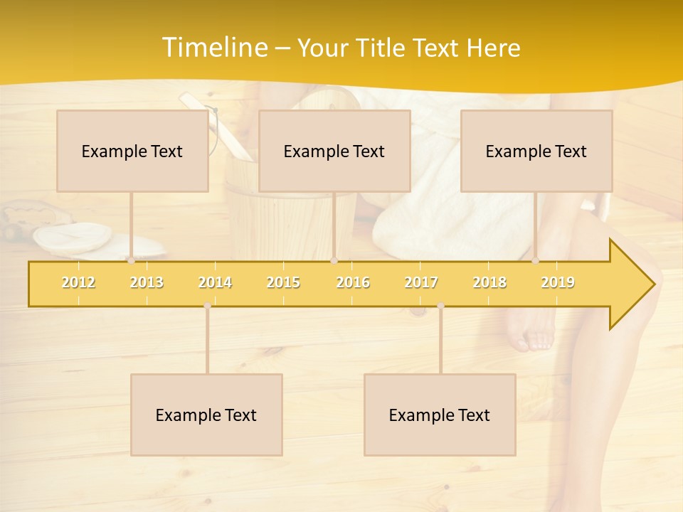 Beautiful People Wood PowerPoint Template