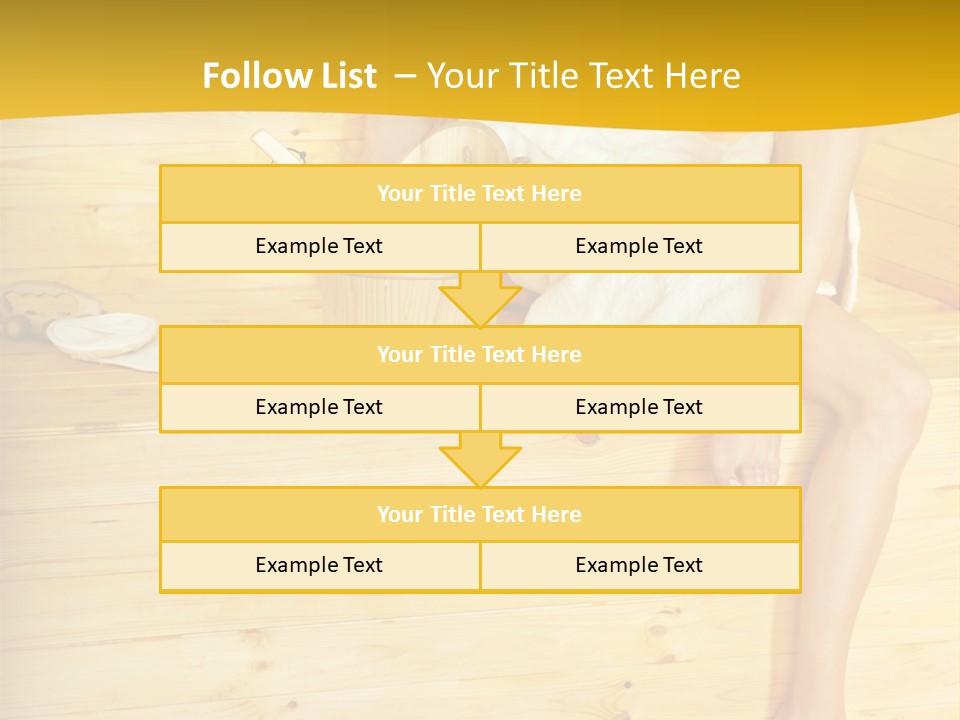 Beautiful People Wood PowerPoint Template