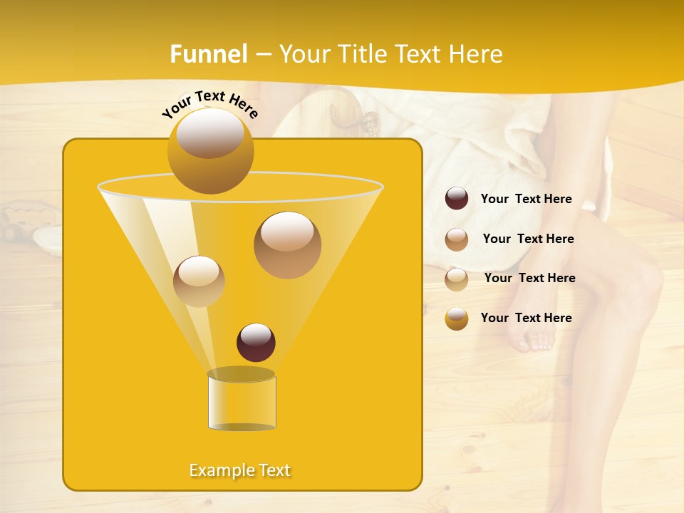 Beautiful People Wood PowerPoint Template