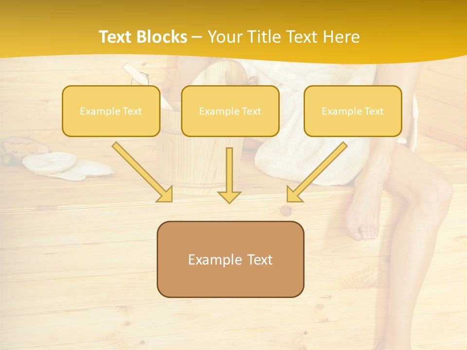 Beautiful People Wood PowerPoint Template