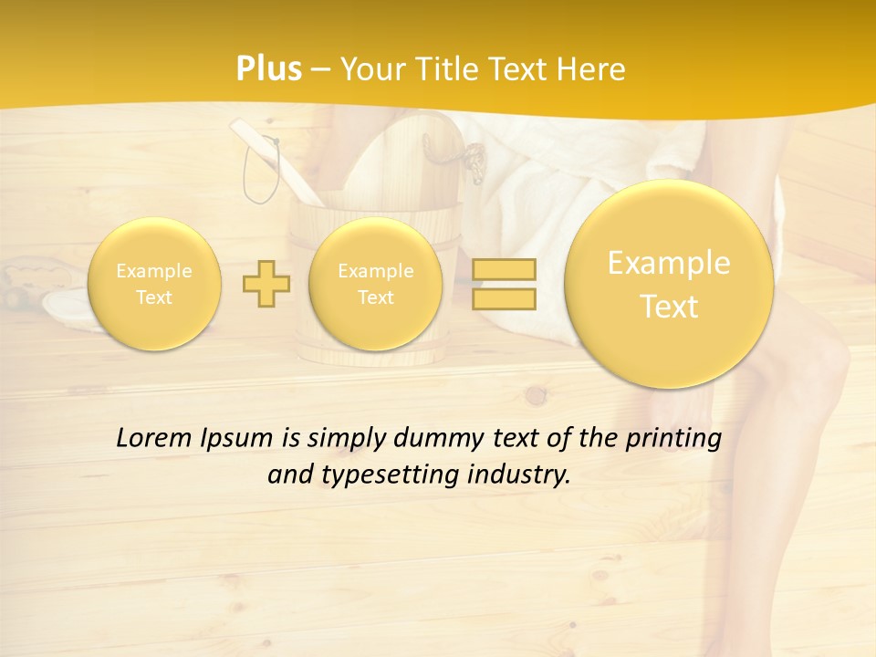 Beautiful People Wood PowerPoint Template