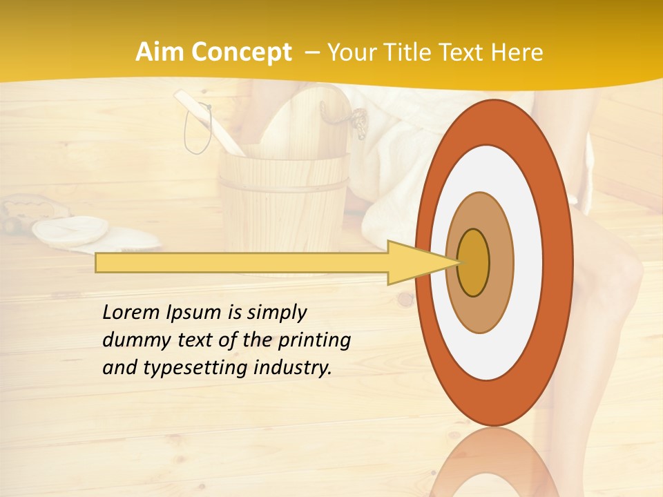 Beautiful People Wood PowerPoint Template