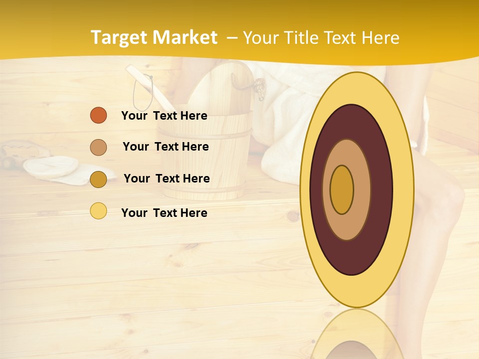 Beautiful People Wood PowerPoint Template