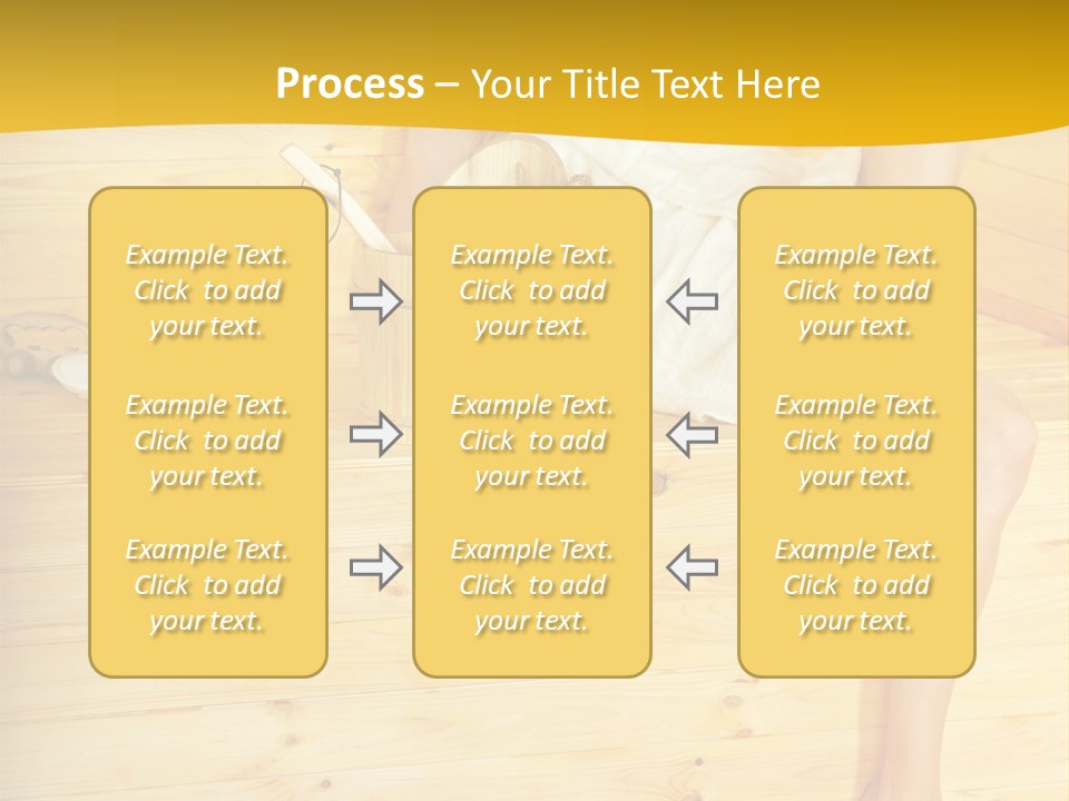 Beautiful People Wood PowerPoint Template