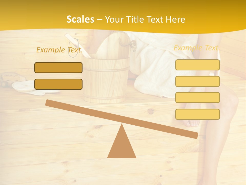 Beautiful People Wood PowerPoint Template