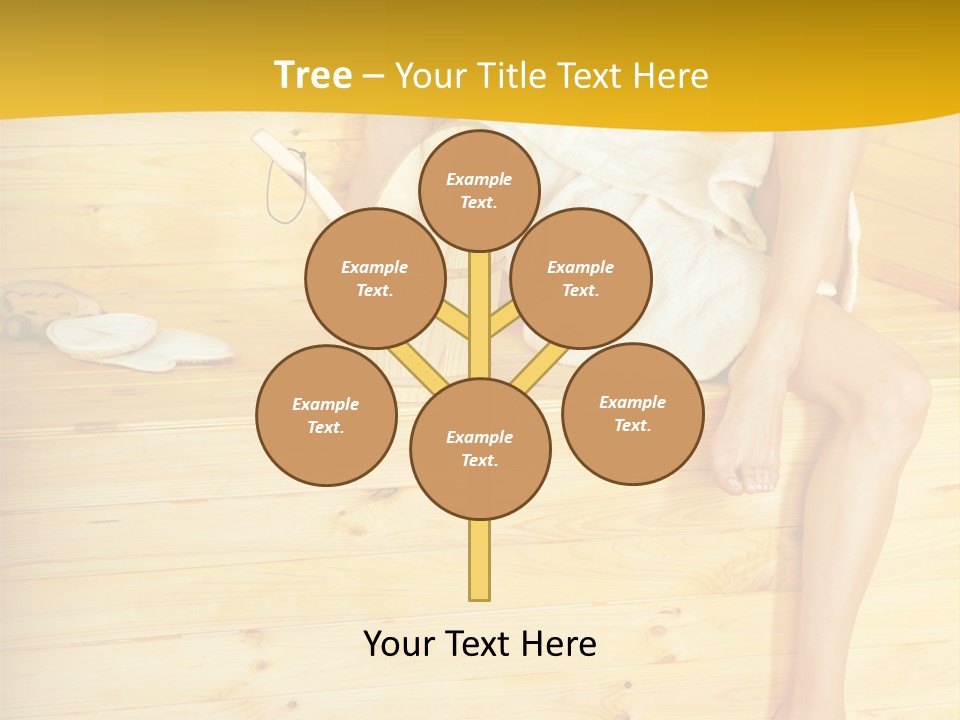 Beautiful People Wood PowerPoint Template