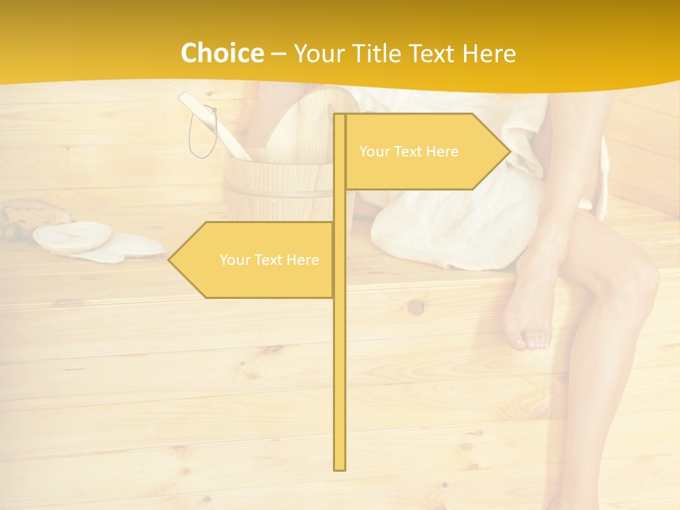 Beautiful People Wood PowerPoint Template