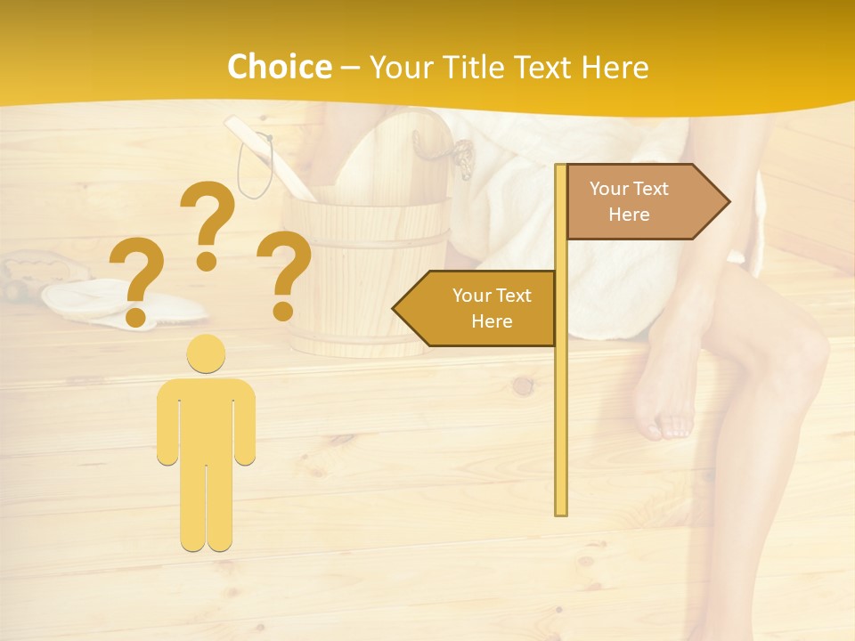 Beautiful People Wood PowerPoint Template