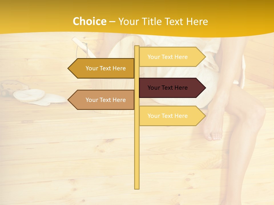 Beautiful People Wood PowerPoint Template