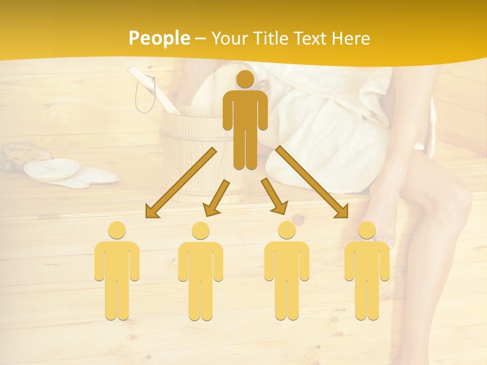 Beautiful People Wood PowerPoint Template
