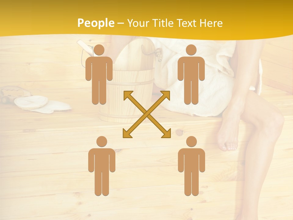 Beautiful People Wood PowerPoint Template