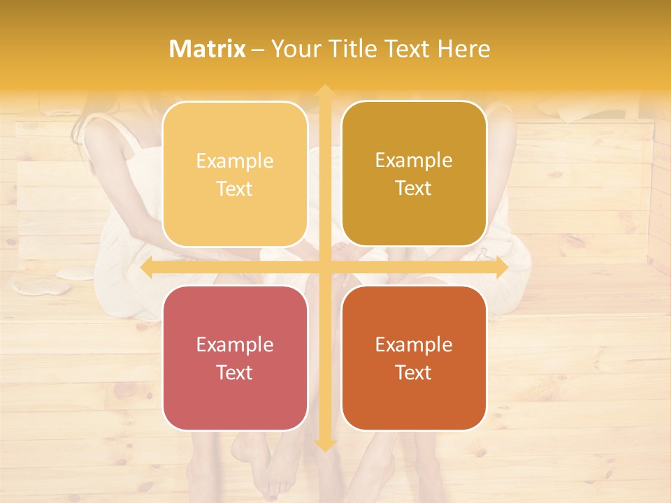 Relaxation Refresh Girl PowerPoint Template