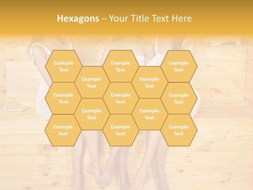 Relaxation Refresh Girl PowerPoint Template