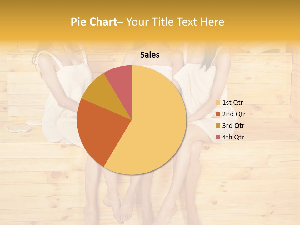 Relaxation Refresh Girl PowerPoint Template