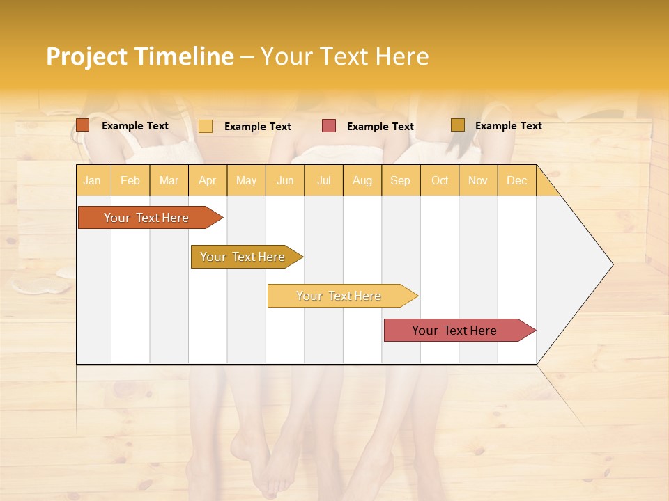 Relaxation Refresh Girl PowerPoint Template