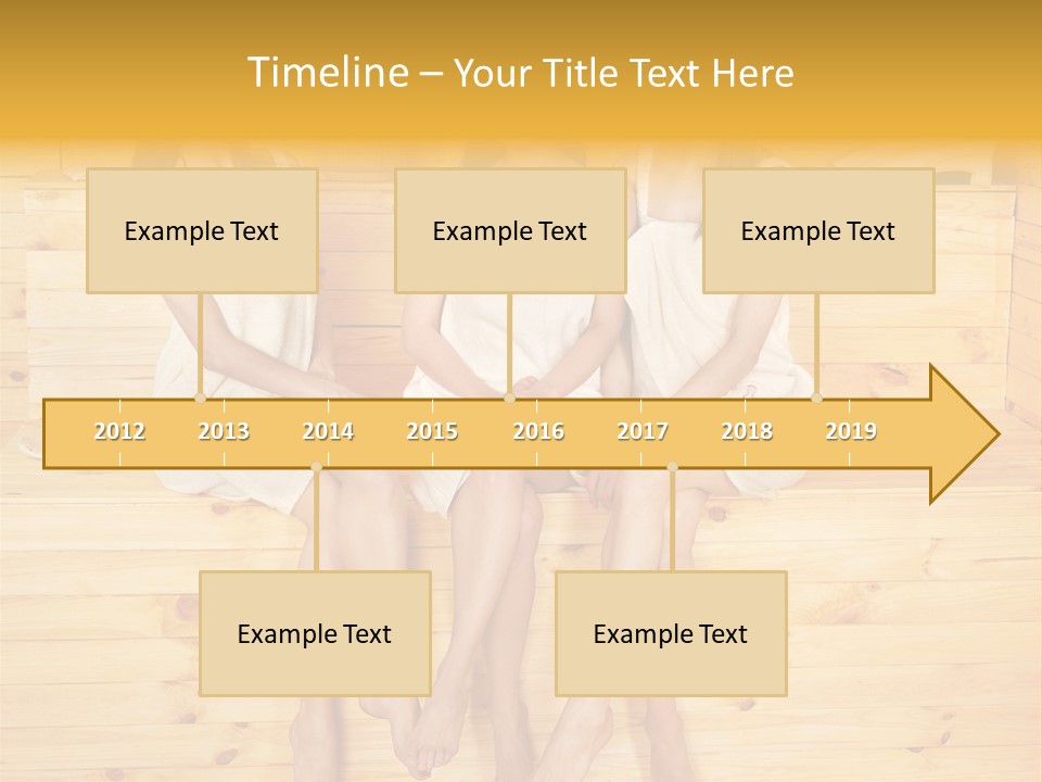 Relaxation Refresh Girl PowerPoint Template
