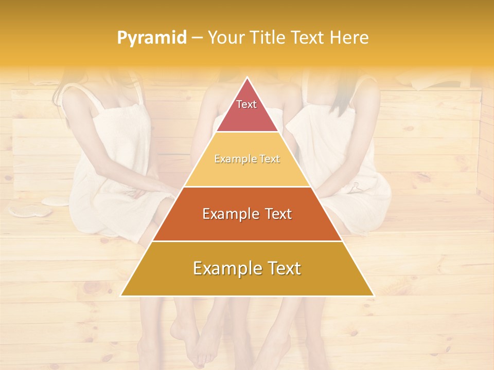 Relaxation Refresh Girl PowerPoint Template