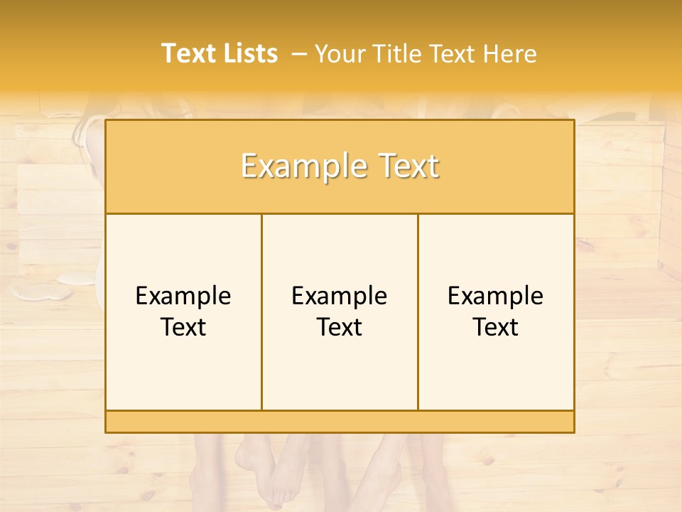 Relaxation Refresh Girl PowerPoint Template