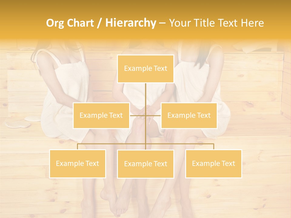 Relaxation Refresh Girl PowerPoint Template