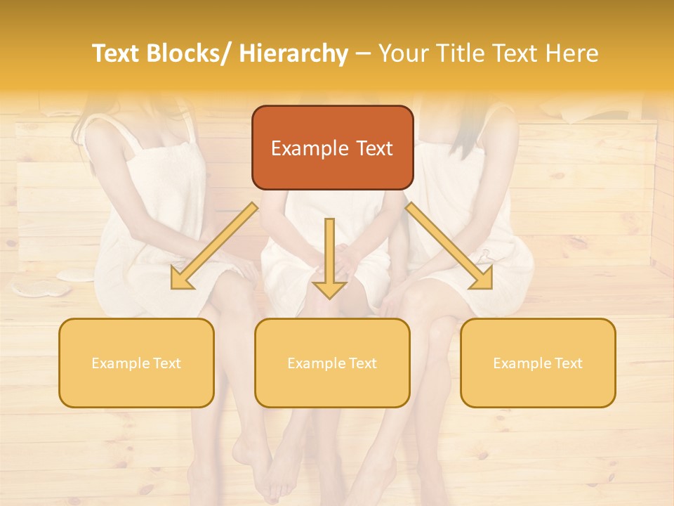 Relaxation Refresh Girl PowerPoint Template