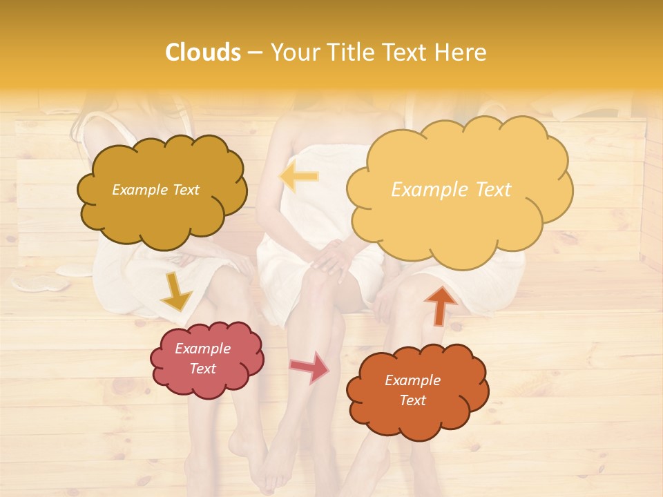Relaxation Refresh Girl PowerPoint Template