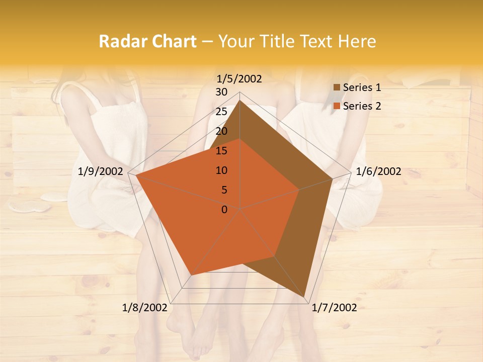 Relaxation Refresh Girl PowerPoint Template