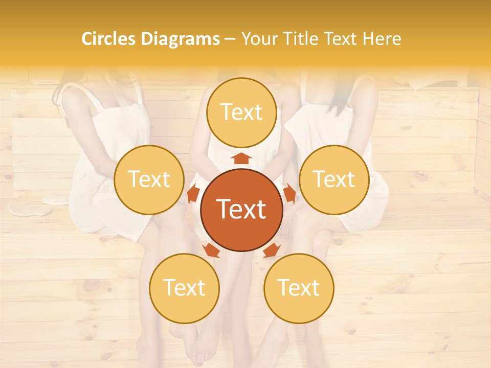 Relaxation Refresh Girl PowerPoint Template