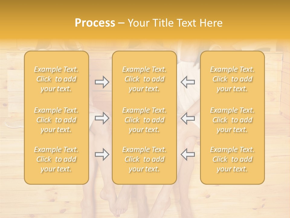 Relaxation Refresh Girl PowerPoint Template