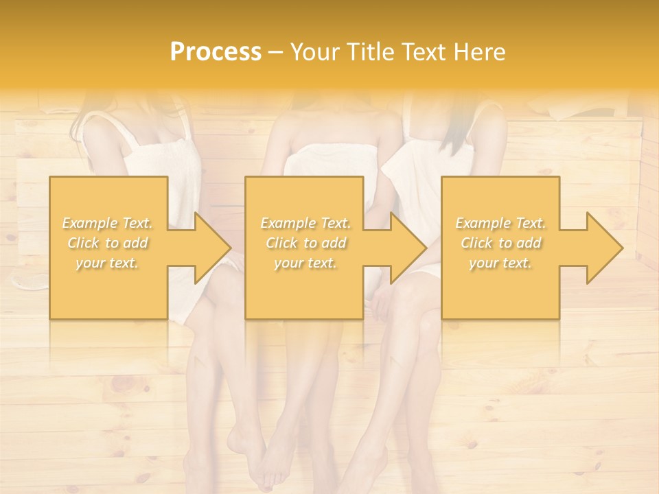 Relaxation Refresh Girl PowerPoint Template