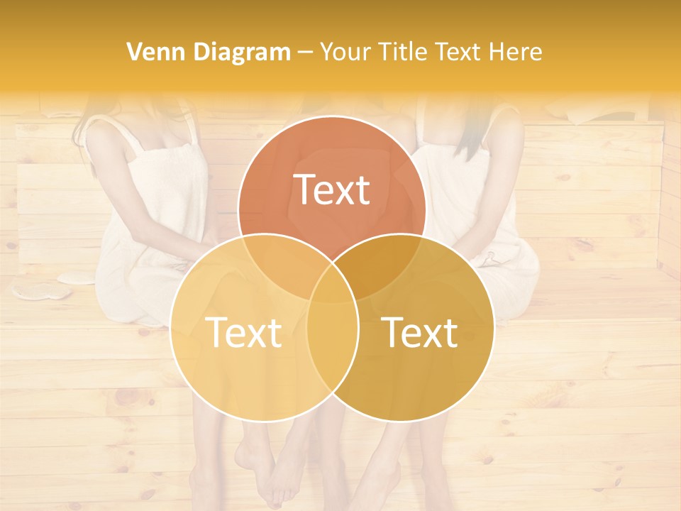 Relaxation Refresh Girl PowerPoint Template