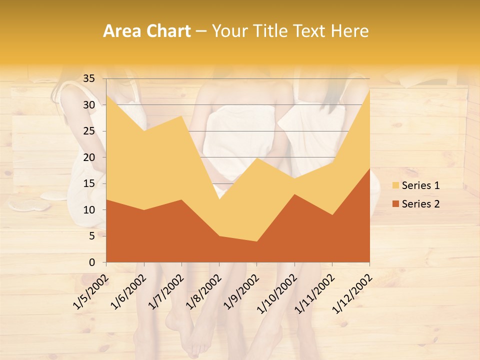 Relaxation Refresh Girl PowerPoint Template