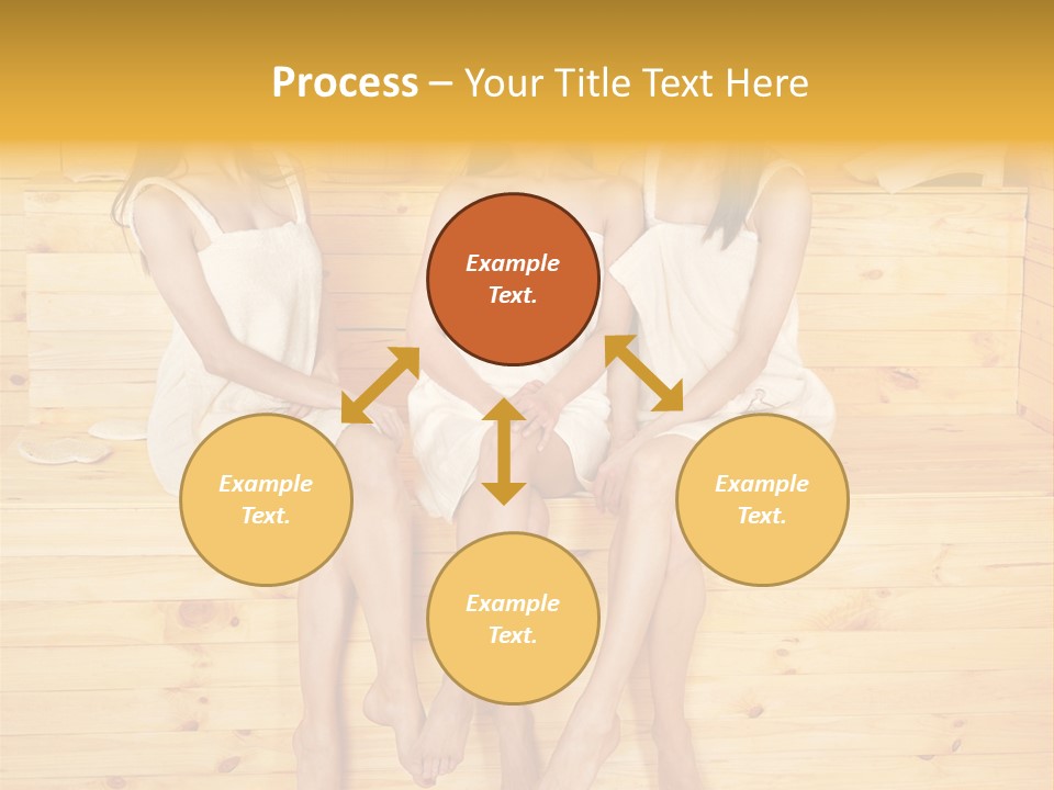 Relaxation Refresh Girl PowerPoint Template