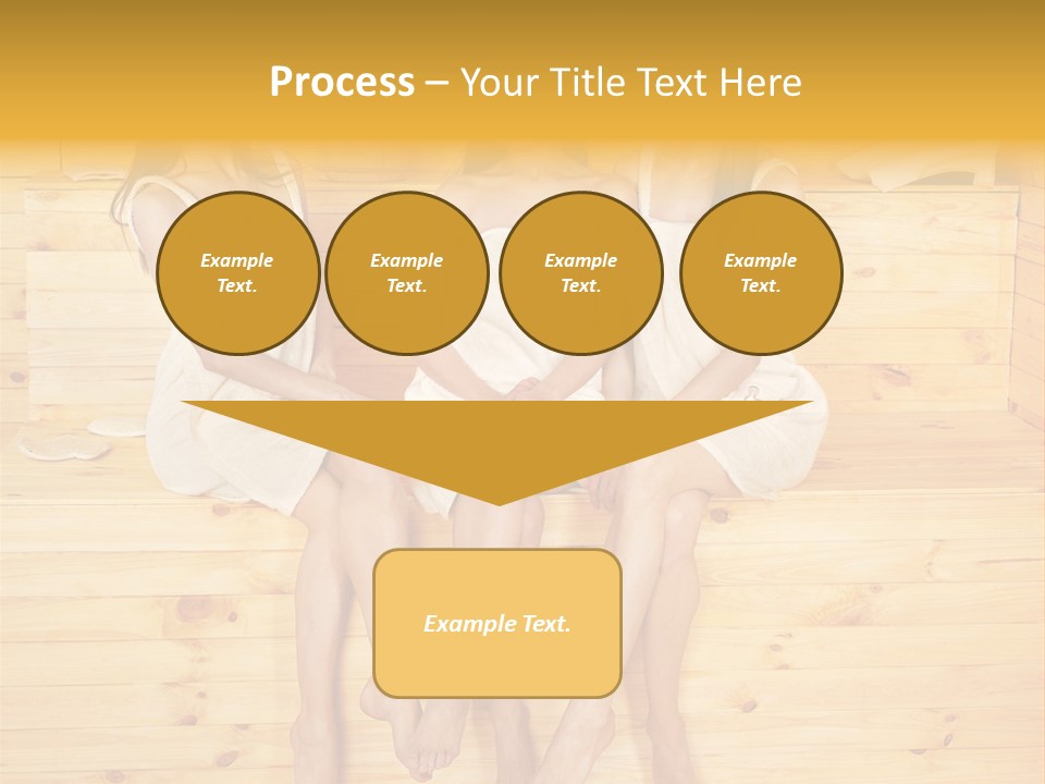 Relaxation Refresh Girl PowerPoint Template