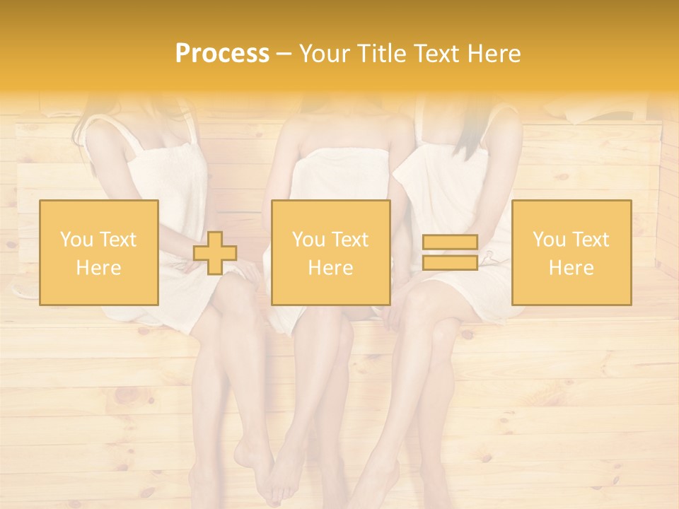 Relaxation Refresh Girl PowerPoint Template