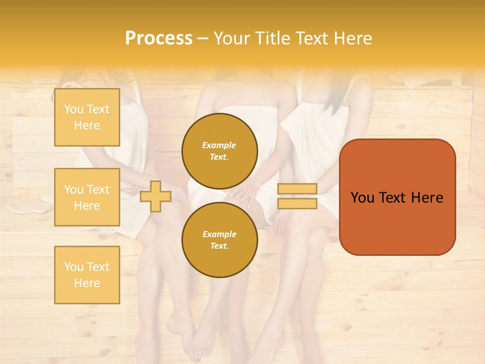 Relaxation Refresh Girl PowerPoint Template