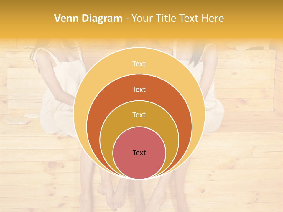 Relaxation Refresh Girl PowerPoint Template