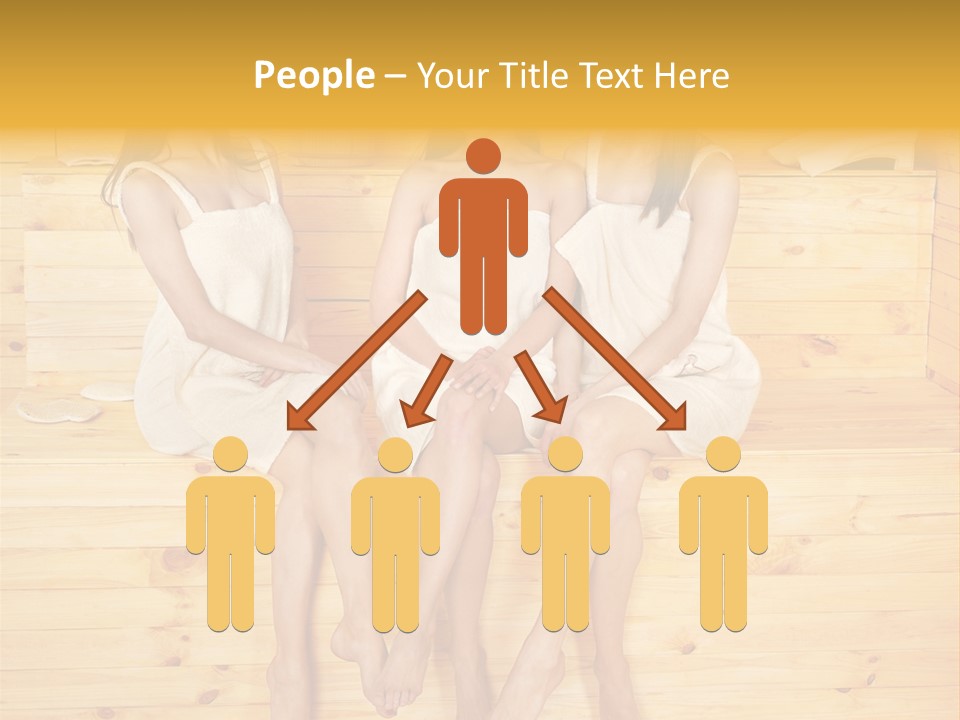 Relaxation Refresh Girl PowerPoint Template