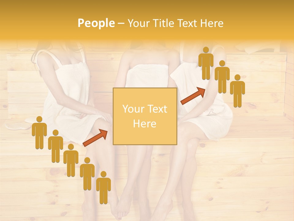 Relaxation Refresh Girl PowerPoint Template