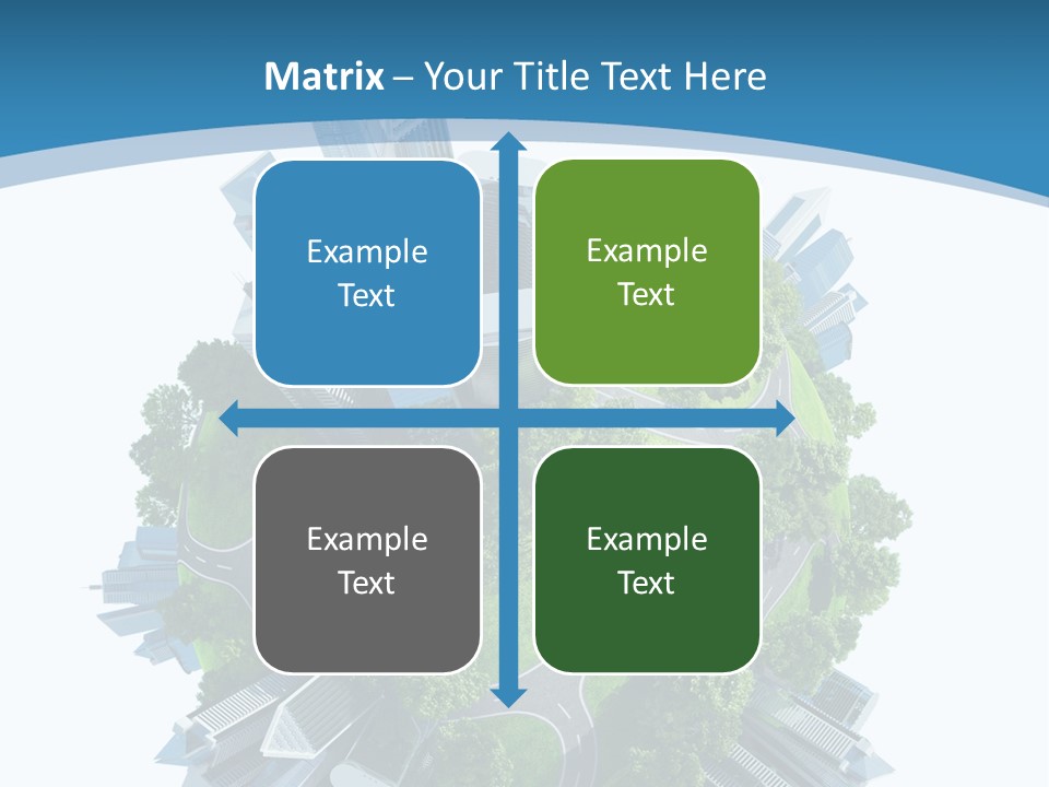 Building Green Ecology PowerPoint Template