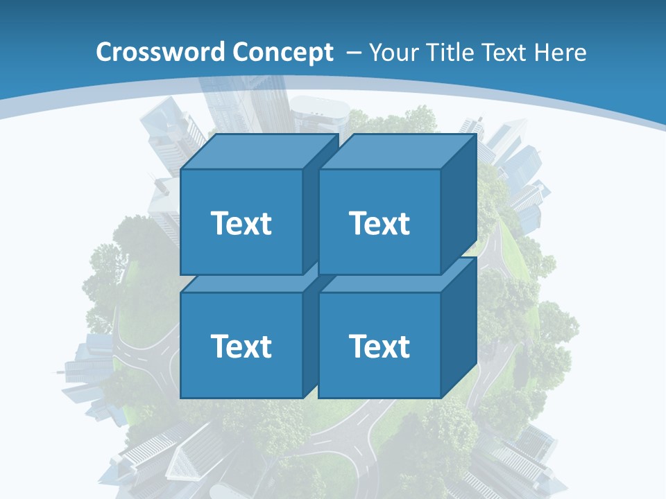 Building Green Ecology PowerPoint Template